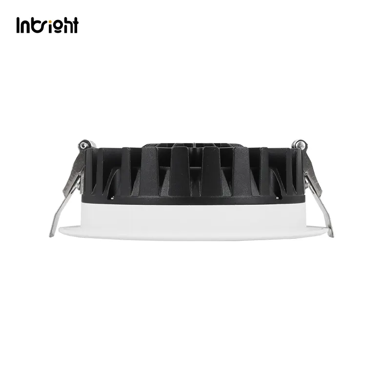 Recessed Aluminum LED Downlight 10-42W Cutout 90-200mm