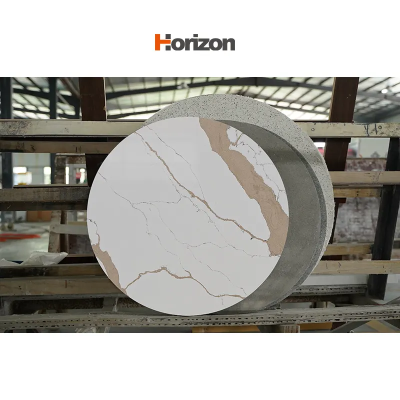 Calacatta Engineered Quartz Slab 3200x1600mm