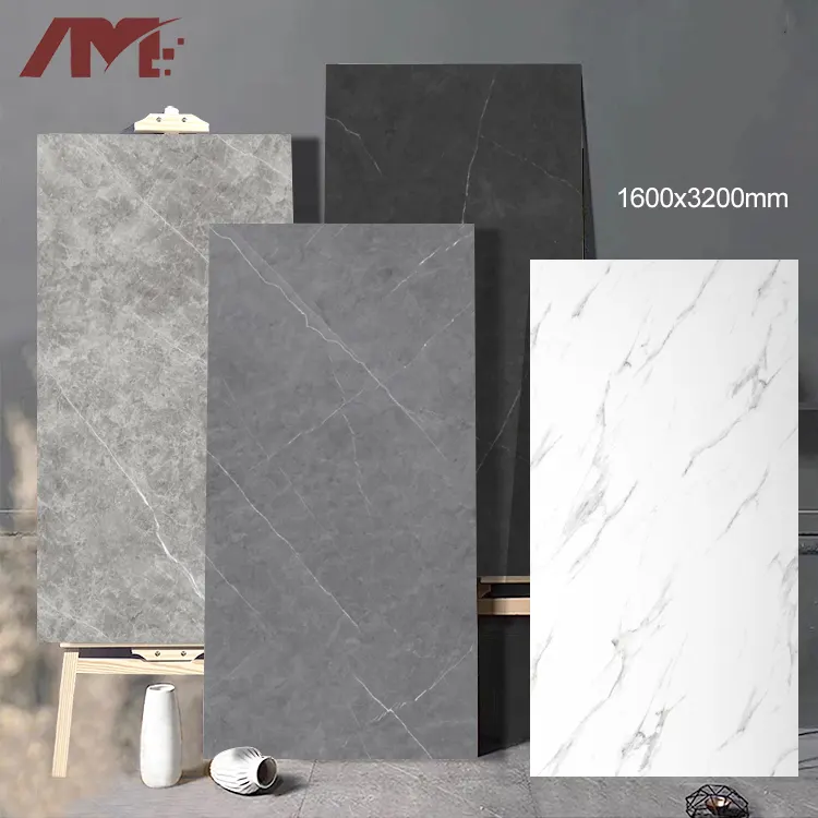 Marble-Look Sintered Stone Slab 1600x3200mm