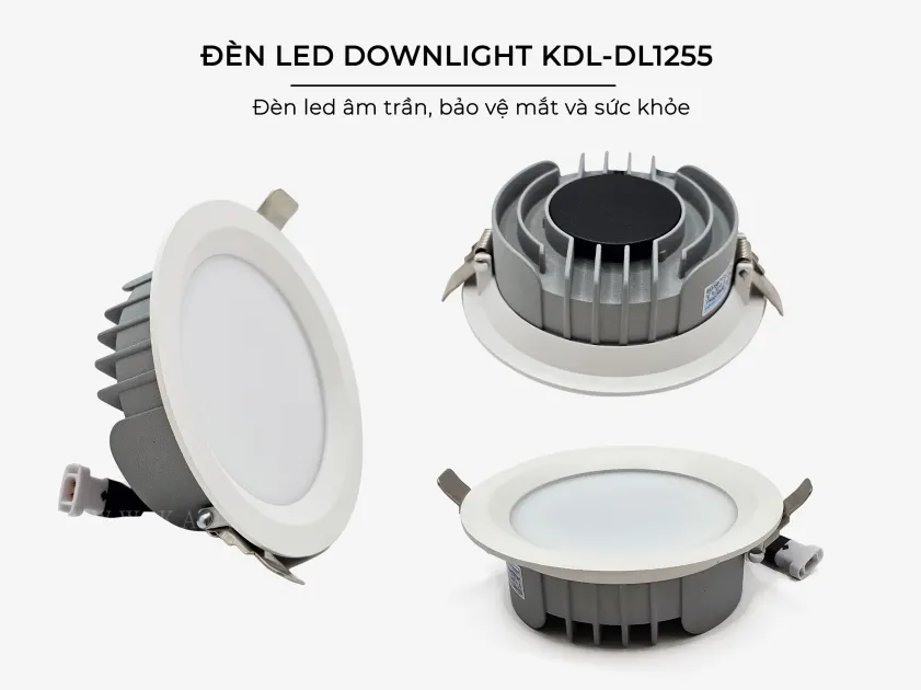 Recessed Aluminum LED Downlight 8-40W 5in/6in