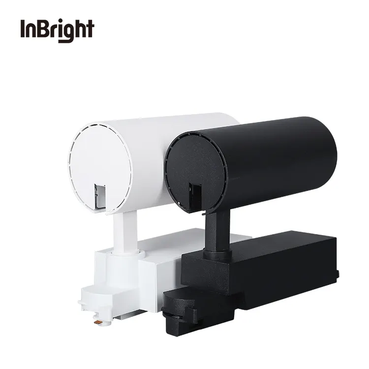 Rotatable Dimmable Aluminum COB LED Track Spotlight 14-40W