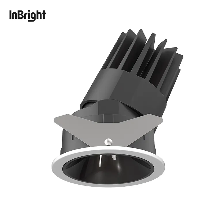 Anti-Glare Adjustable Recessed LED Downlight 8-25W