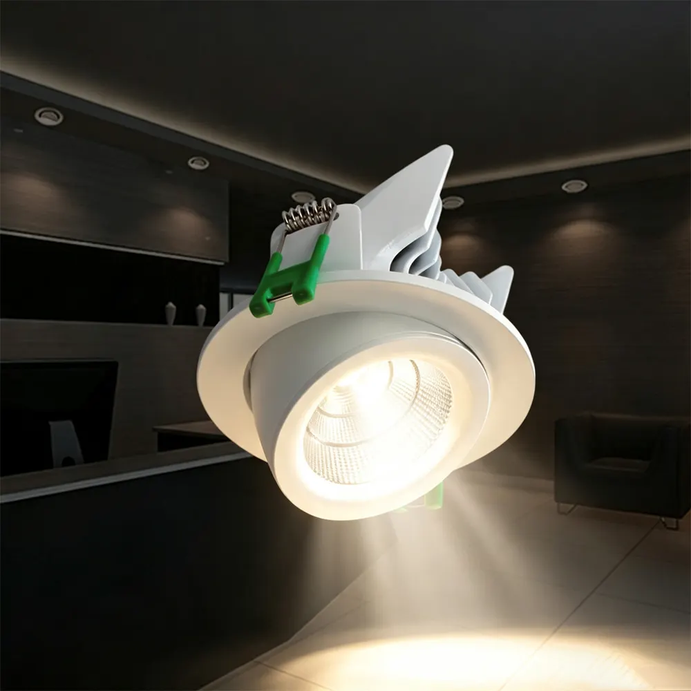 Adjustable Recessed Aluminum LED Downlight