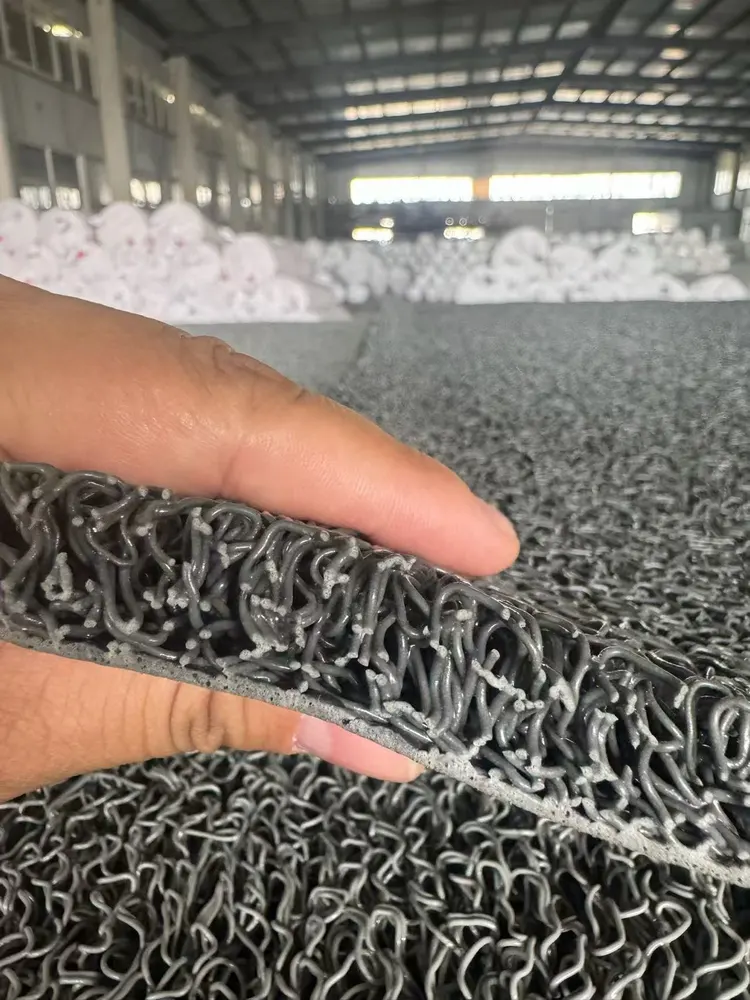 PVC Coil Anti-Fatigue Entrance Door Mat with PVC Backing