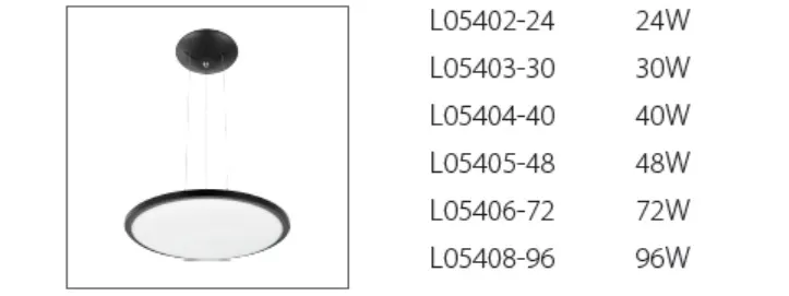 Surface-Mounted Round Aluminum LED Panel Light Gold 24-96W