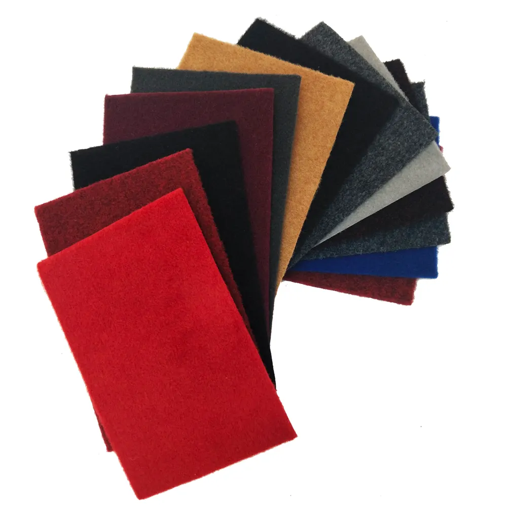 Velour Polyester Floor Carpet 4-8mm Thick
