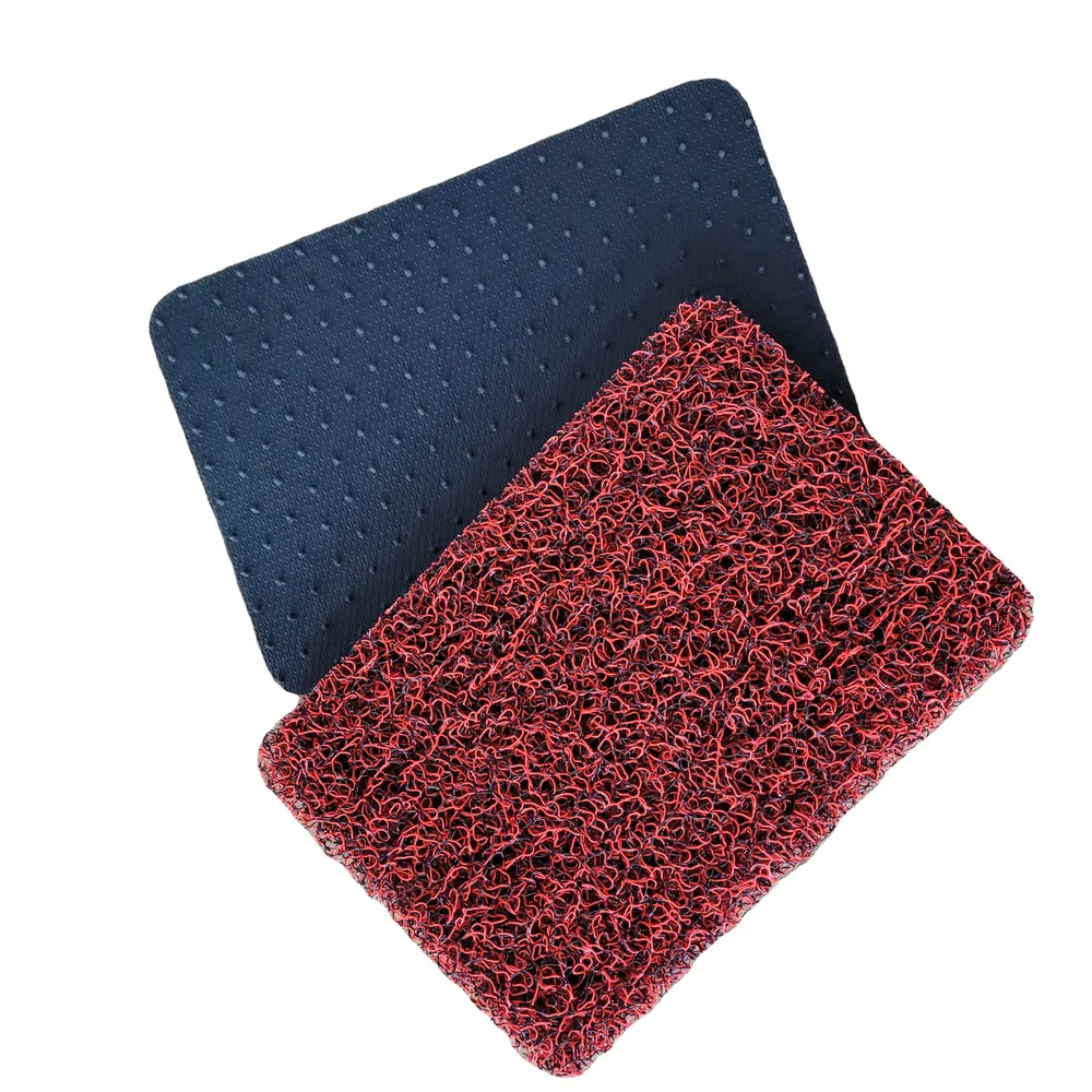 PVC Coil Floor Mat 12-16mm Thick With PVC Backing