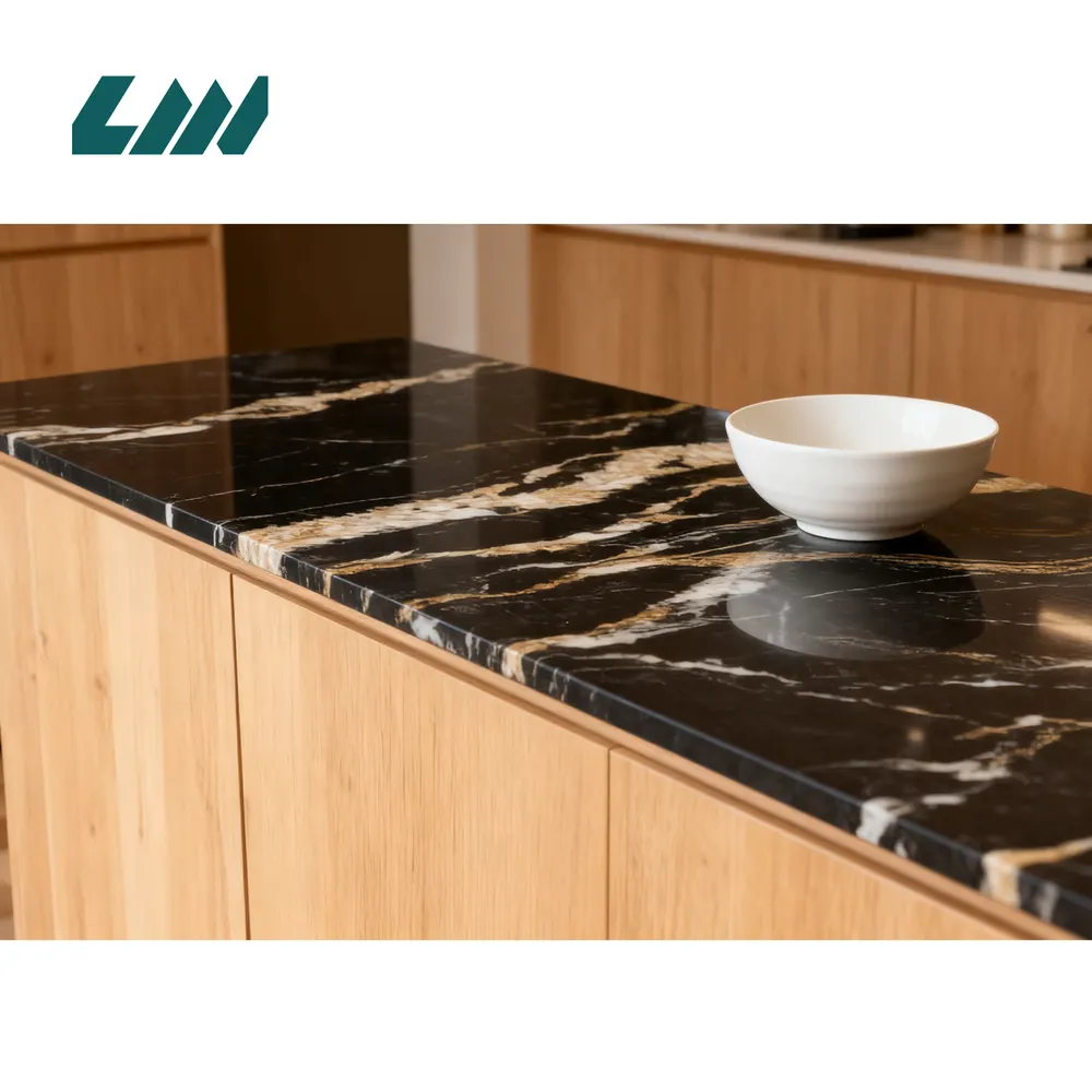 Stone-Look Engineered Quartz Slab 3200x1600mm