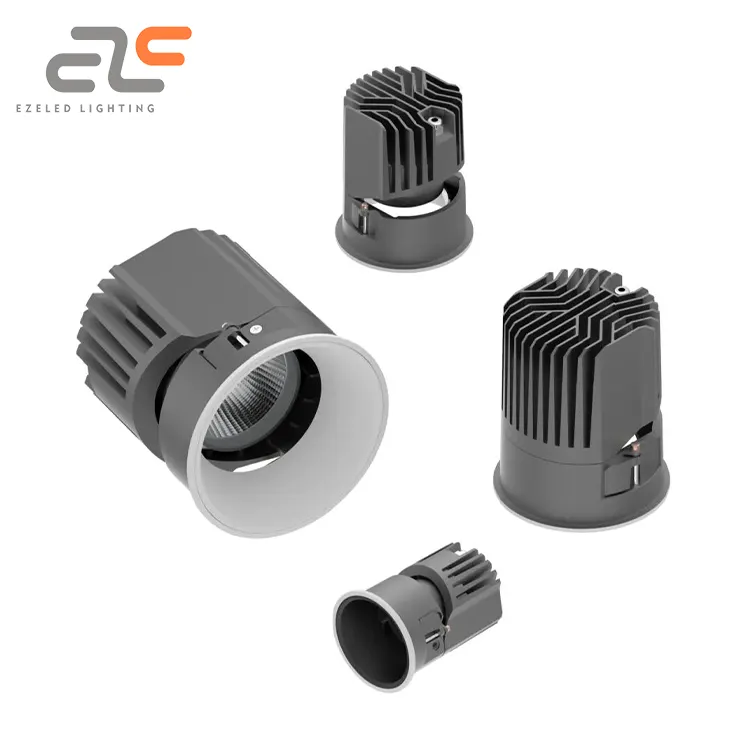 Recessed Aluminum LED Downlight 20-80W 220-240V IP20