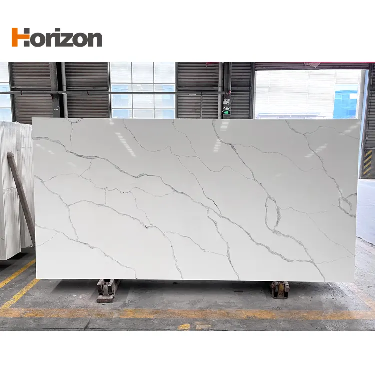 Calacatta Engineered Quartz Slab 3200x1600mm