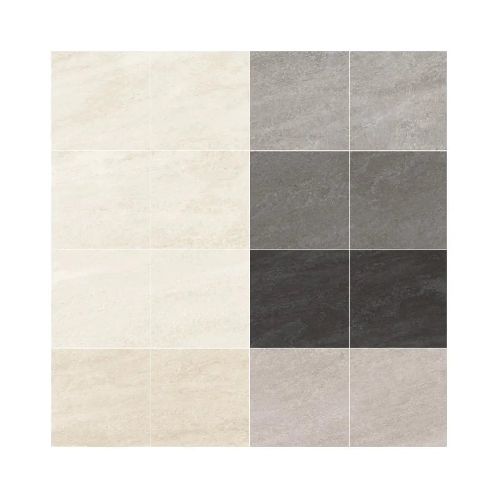 Non-Slip Stone-Look Matte Ceramic Floor Tile 600x600mm/60x60cm