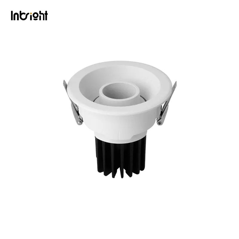 Anti-Glare Dimmable Recessed COB LED Downlight 8W IP65