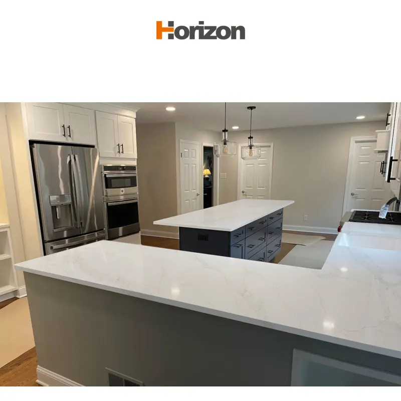 White Engineered Quartz Slab 3200x1600mm
