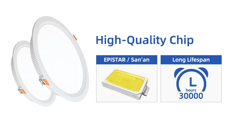 Dimmable Recessed Aluminum LED Downlight 9/12W 6in