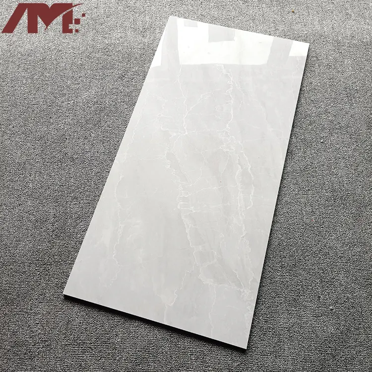 Marble-Look Glazed Porcelain Wall And Floor Tile 400x800mm