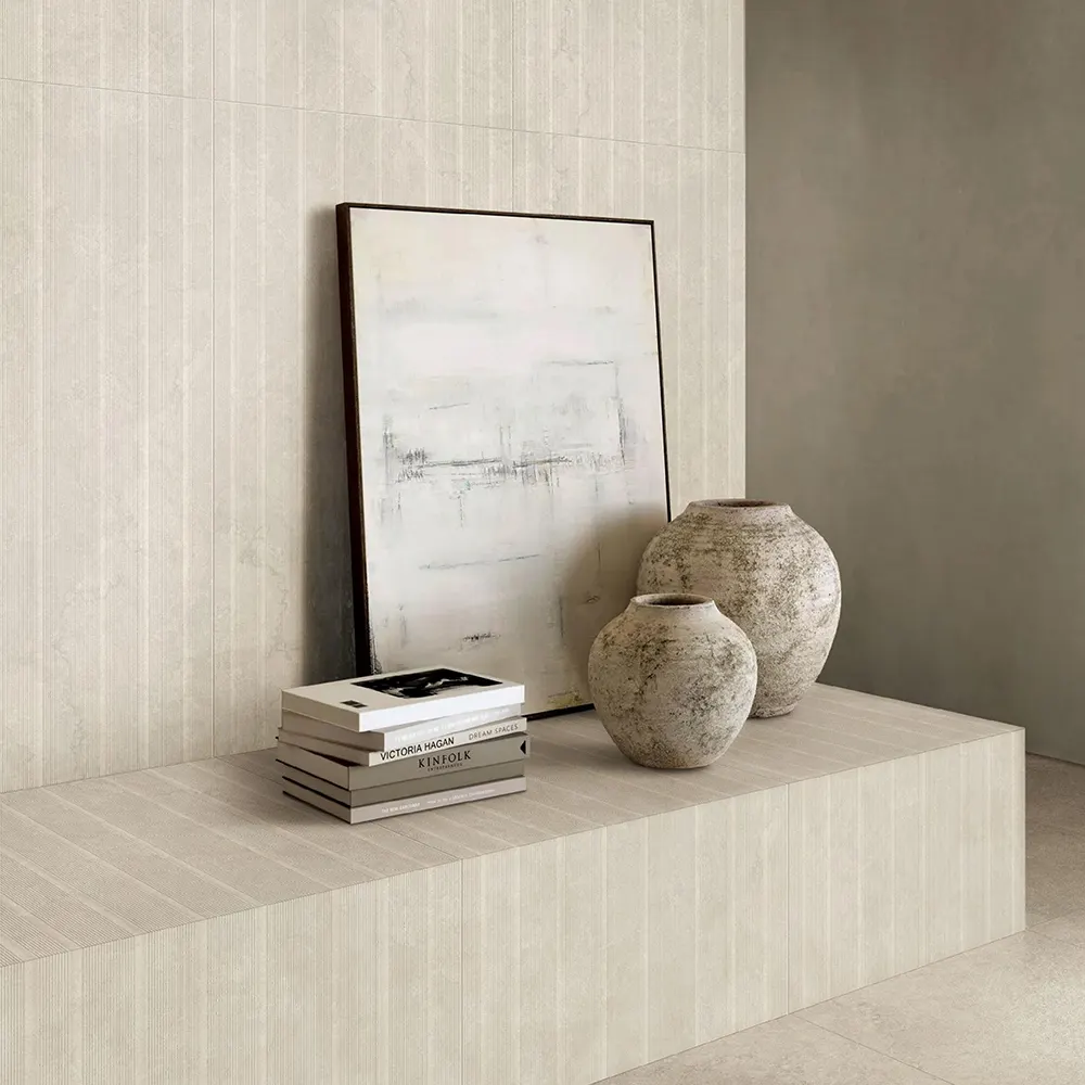 Non-Slip Stone-Look Porcelain Outdoor Tile 600x600/600x1200/750x1500mm product sample