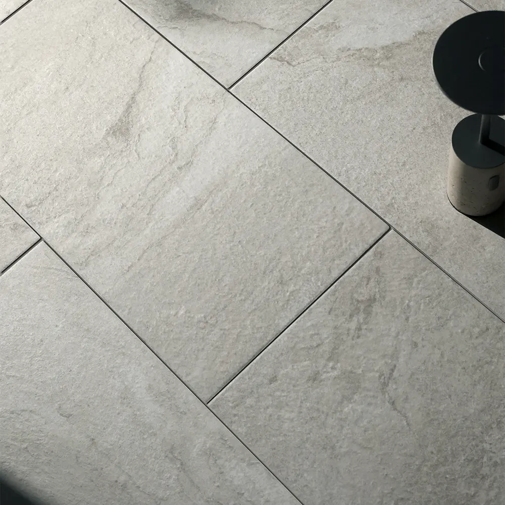 Non-Slip Stone-Look Matte Porcelain Swimming Pool Tile 300x600mm