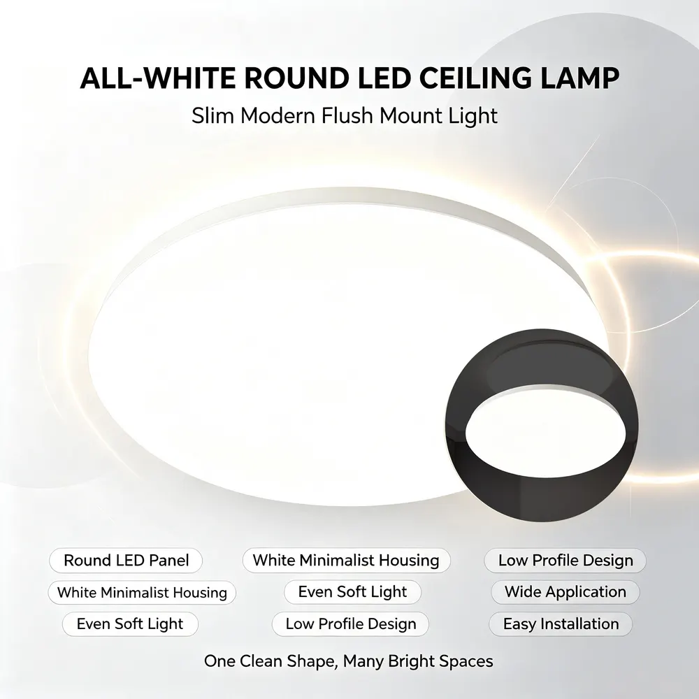 Surface-Mounted LED Ceiling Light 18-100W