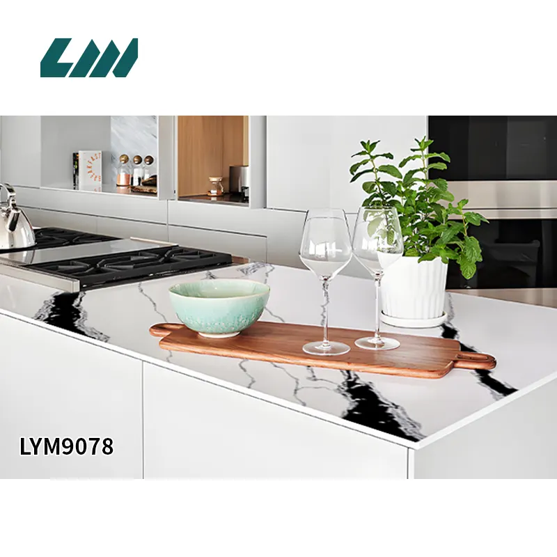 White Engineered Quartz Slab 3200x1600mm