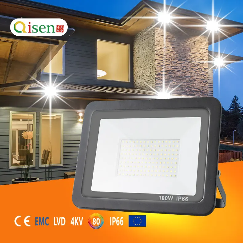Aluminum LED Floodlight 100-300W IP66 3000-6500K product sample