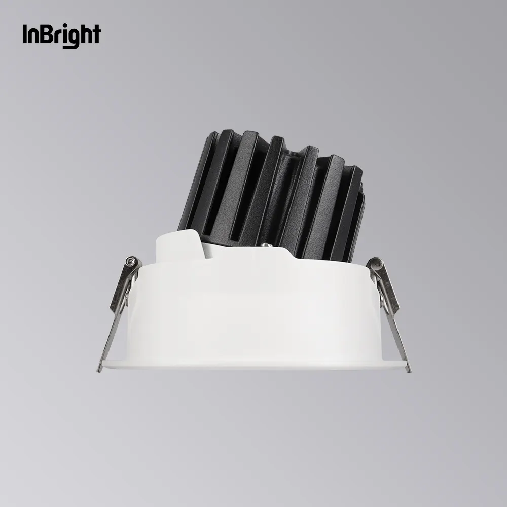 Anti-Glare Adjustable Recessed COB LED Downlight 8-28W IP65