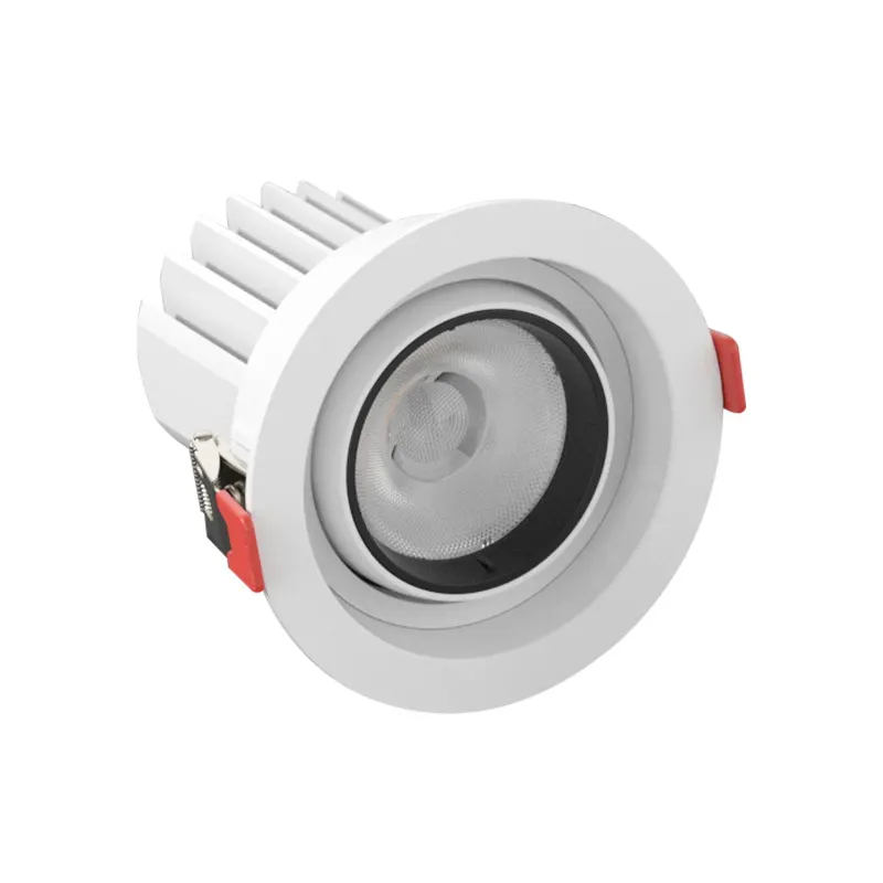 Anti-Glare Adjustable Recessed COB LED Downlight 10-24W