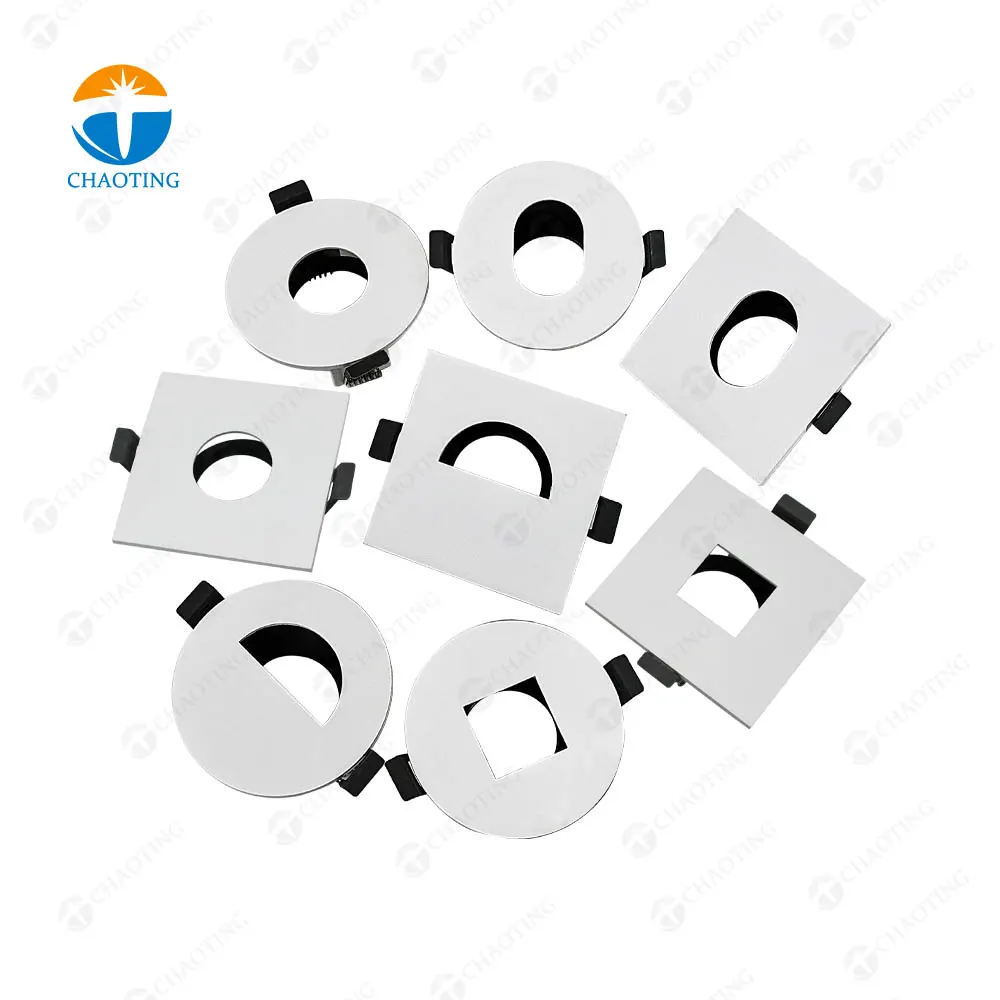 Aluminum Downlight Housing Black/White MR16 product sample