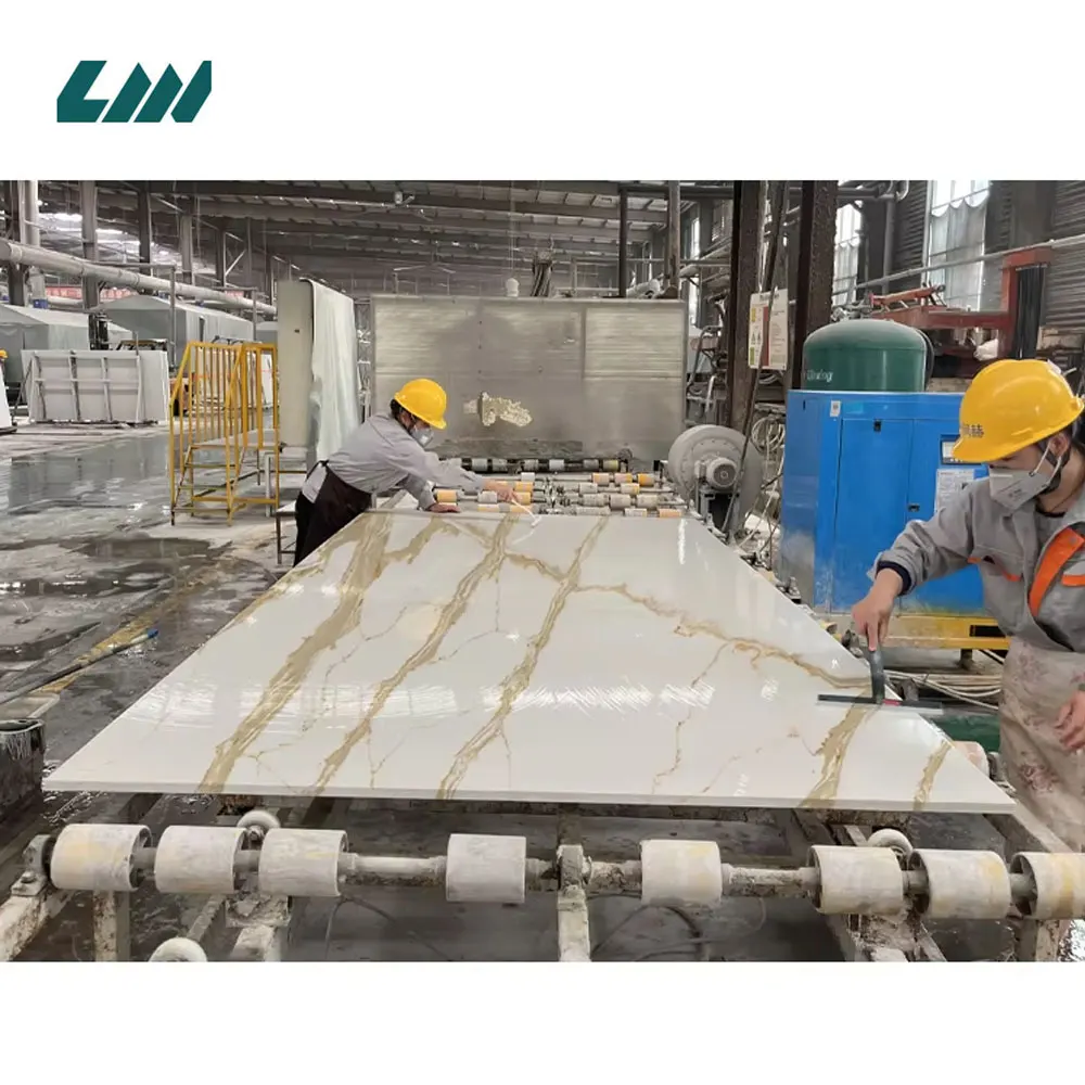 White Engineered Quartz Slab 3200x1600mm