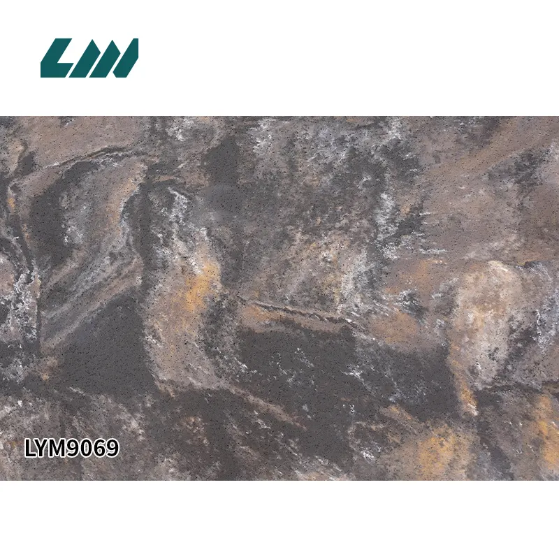 Brown Engineered Quartz Slab 3200x1600mm