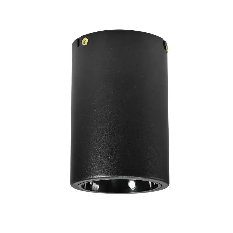 Surface-Mounted Aluminum COB LED Downlight Black 12/20W