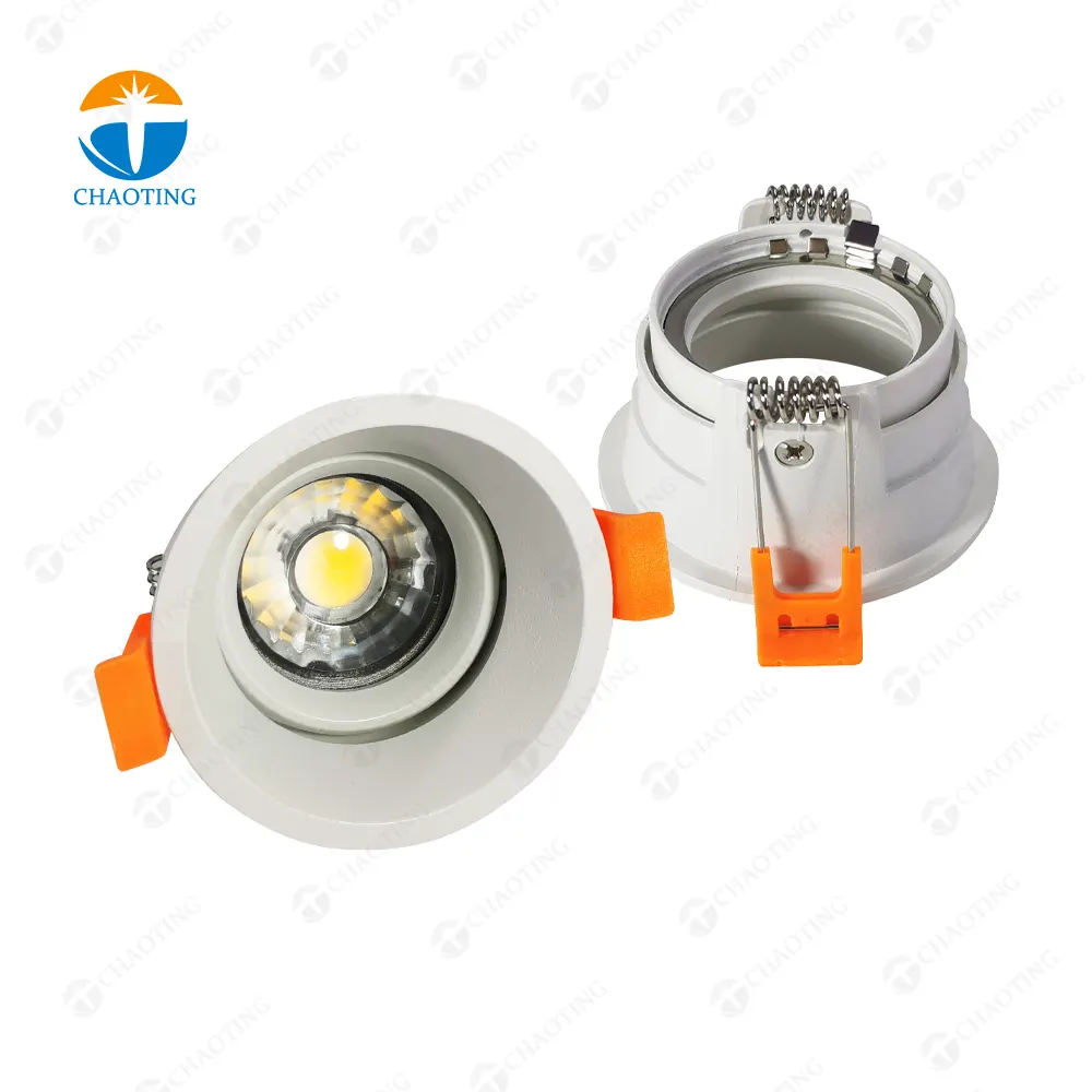 Adjustable Surface-Mounted Aluminum Downlight Housing MR16/GU10