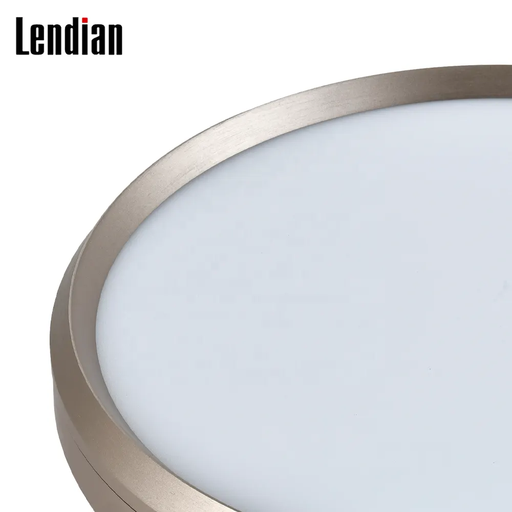 Slim Smart Surface-Mounted LED Panel Light 400x48 Gold 30-72W