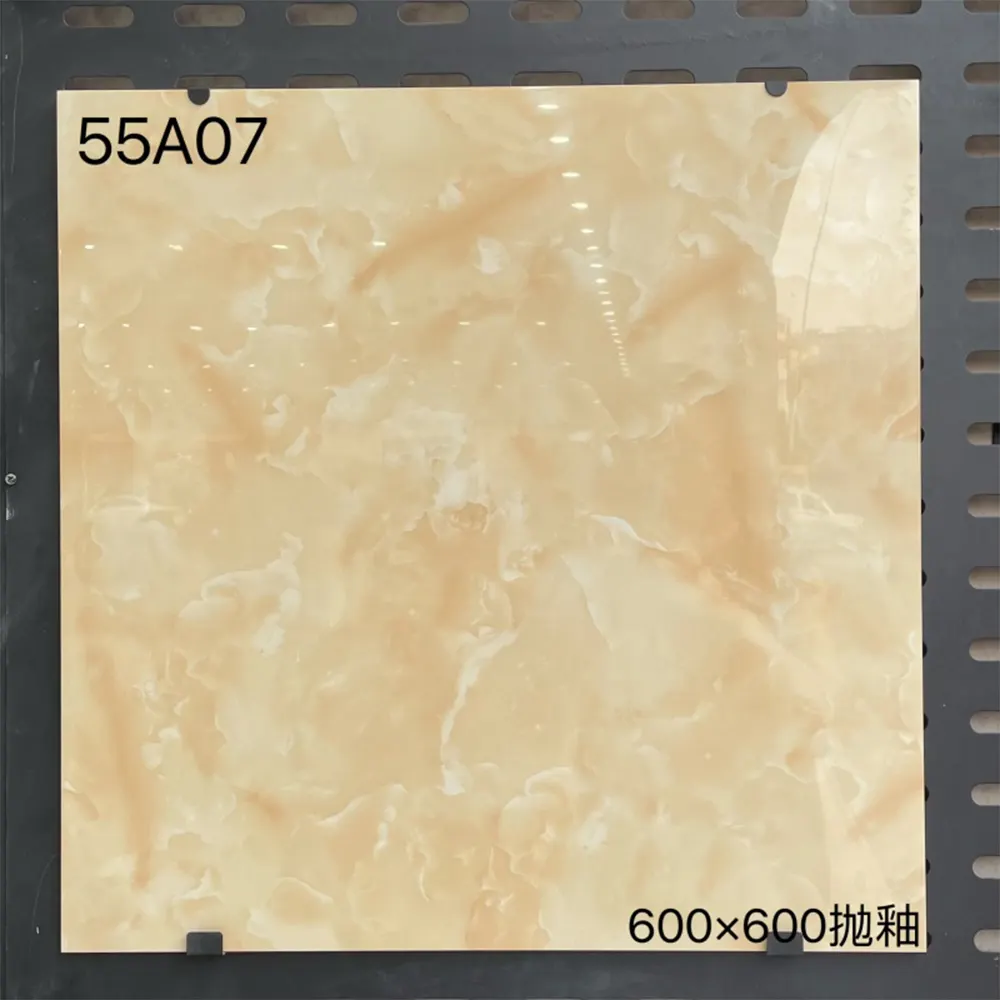 Stone-Look Polished Porcelain Wall Tile 600x600mm