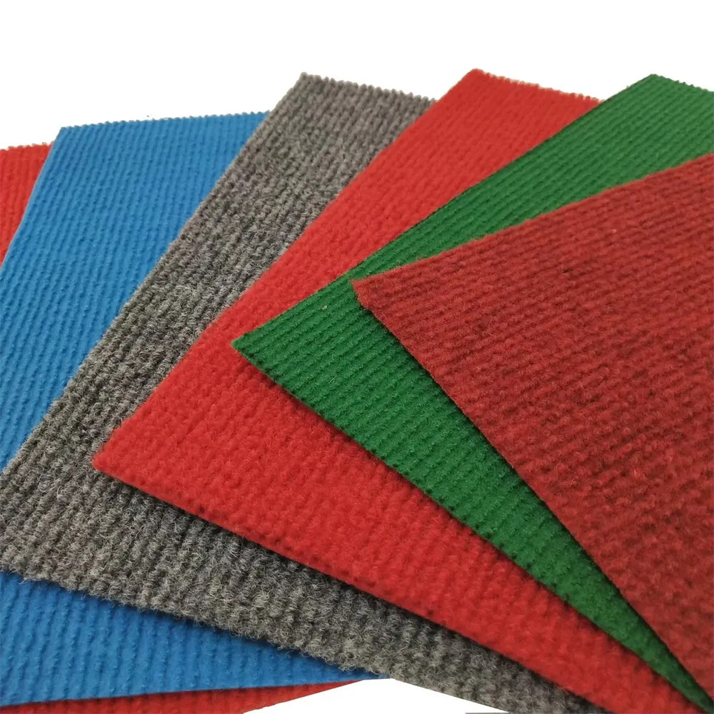 Ribbed Polyester Exhibition And Event Carpet 2-6mm Thick
