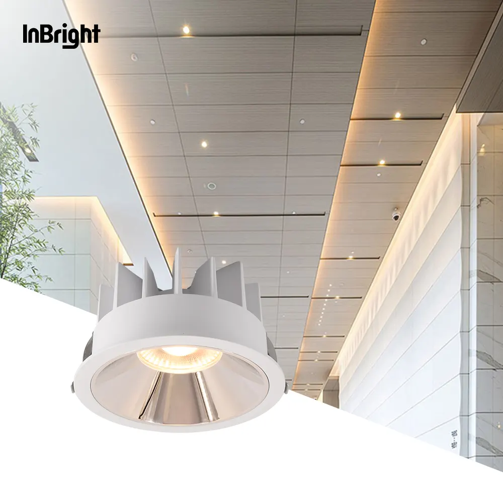 Adjustable Smart Dimmable Recessed LED Downlight 10-50W IP65