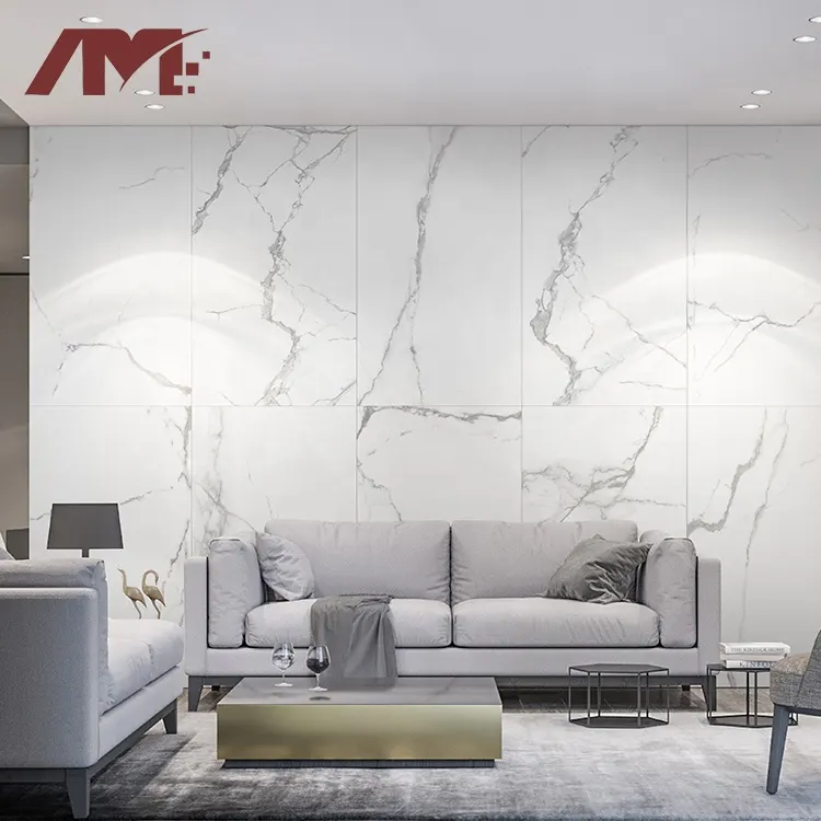 Carrara White Porcelain Floor Tile 800x1400mm