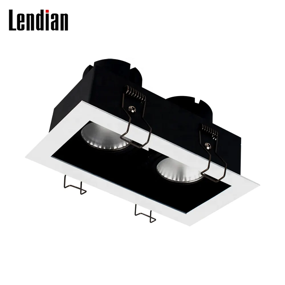 Aluminum LED Grille Spotlight 3x9W/3x15W/3x30W