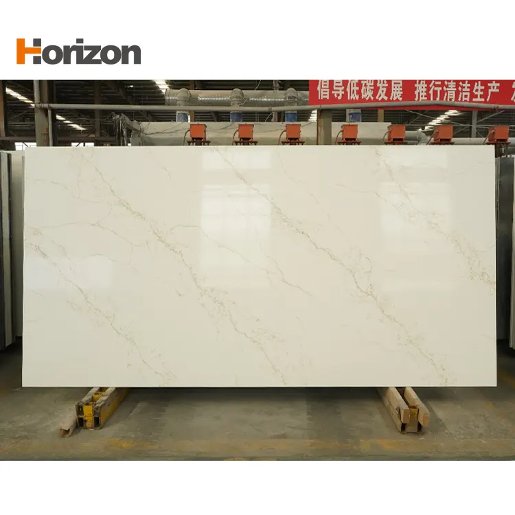 White Engineered Quartz Slab 3200x1600mm