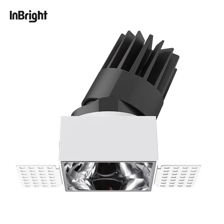 Adjustable Dimmable Recessed COB LED Downlight 8-25W IP65