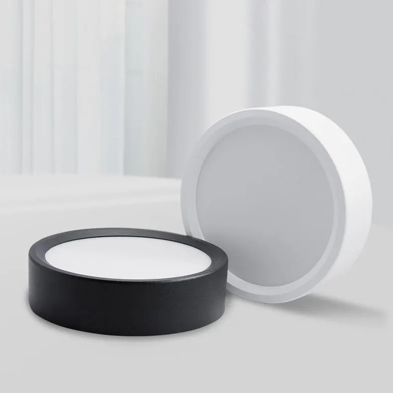 Slim Surface-Mounted Round LED Downlight 5-18W