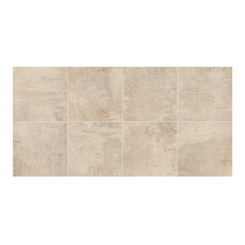 Wood-Look Polished Porcelain Exterior Wall Tile 60x60cm