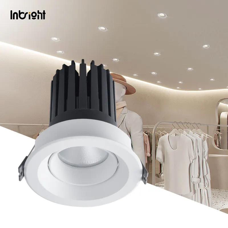 Adjustable Dimmable Recessed LED Downlight 8-25W IP65