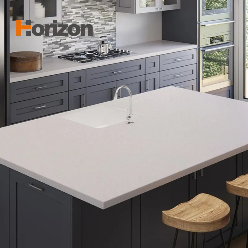 Calacatta White Engineered Quartz Slab 3200x1600mm
