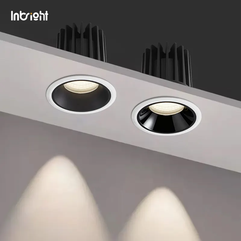 Dimmable Recessed COB LED Downlight 8-25W IP65 product sample