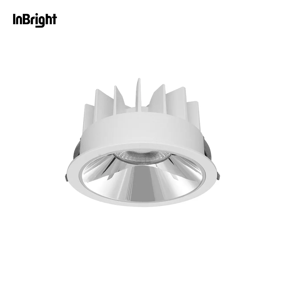 Smart Dimmable Recessed COB LED Downlight 10-50W IP65