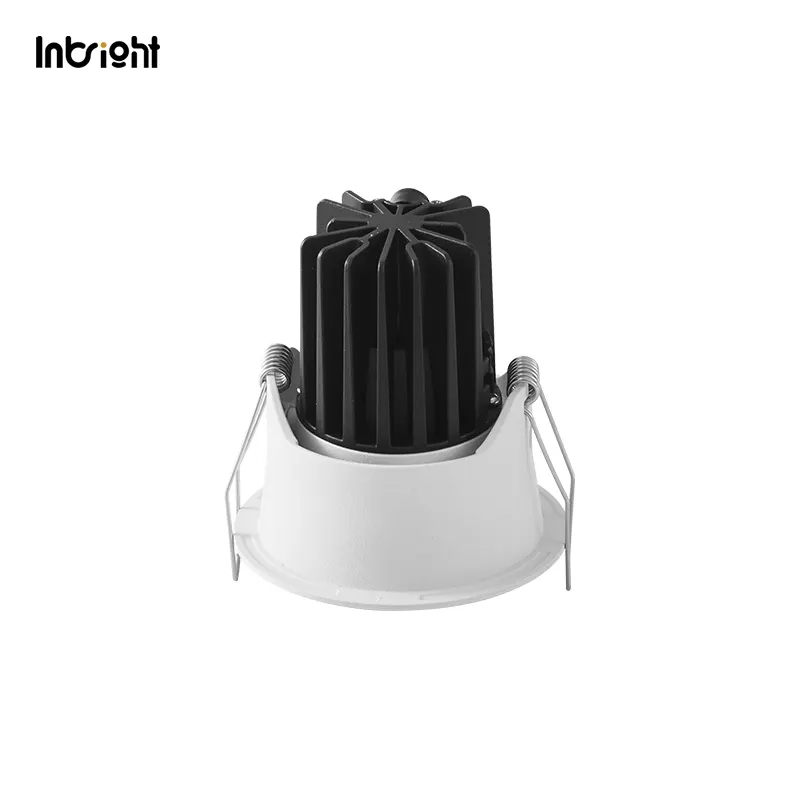 Anti-Glare Adjustable Dimmable Recessed COB LED Downlight 8W IP65