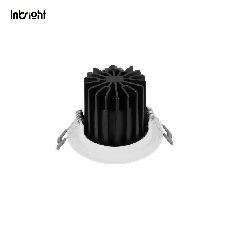 Anti-Glare Dimmable Recessed COB LED Downlight 10-25W IP65