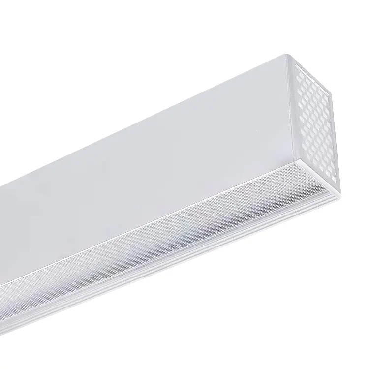 Dimmable Aluminum Linear LED Pendant Light 20-60W