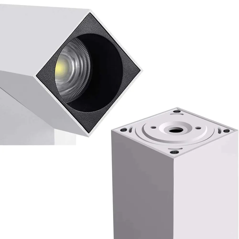 Recessed Aluminum COB LED Track Spotlight 12W