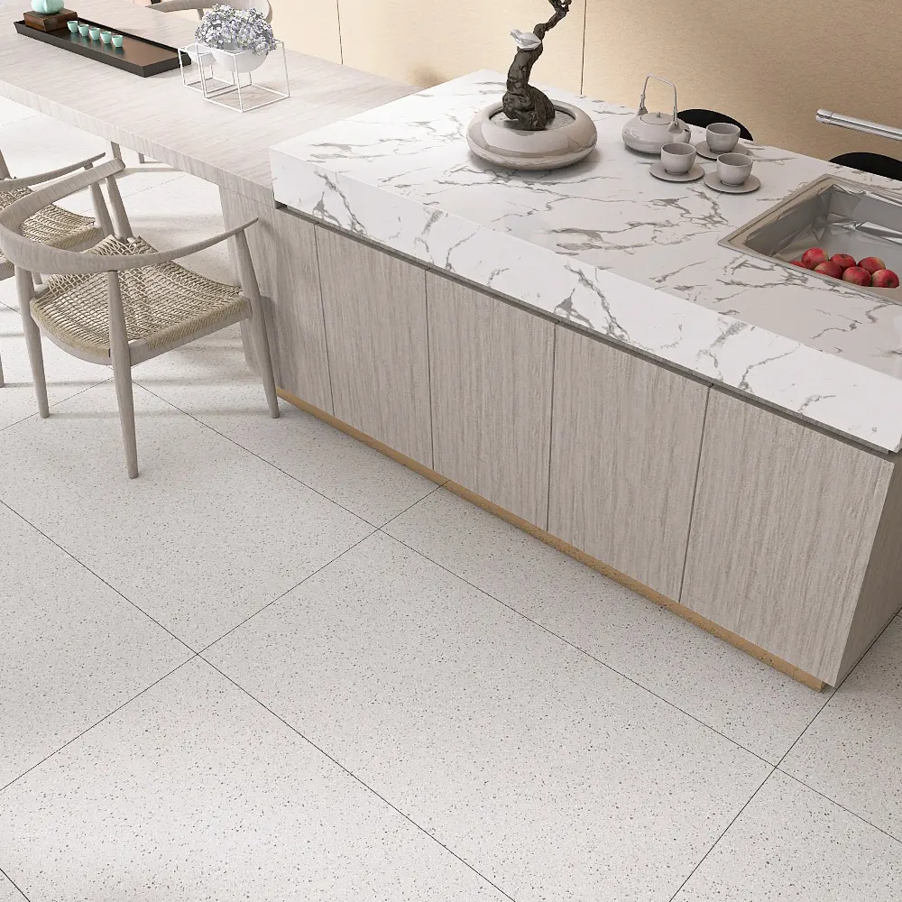 Terrazzo-Look Porcelain Floor Tile 600x1200mm